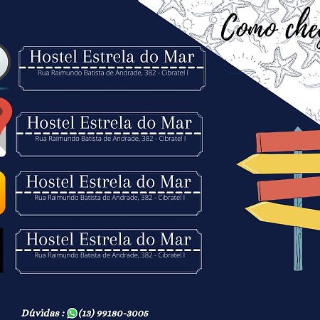 Hostel Estrela Do Mar - Pe Na Areia Itanhaém Exterior photo